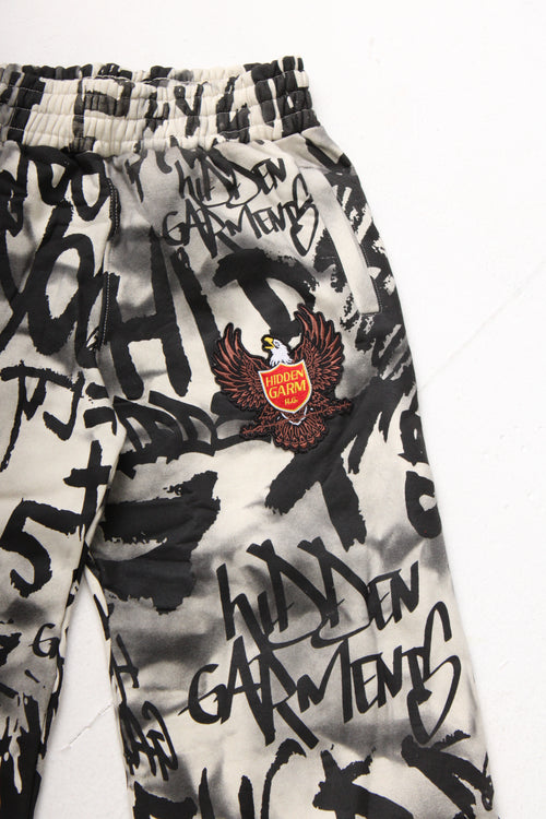 Graffiti Baggy Sweats (OFF White)