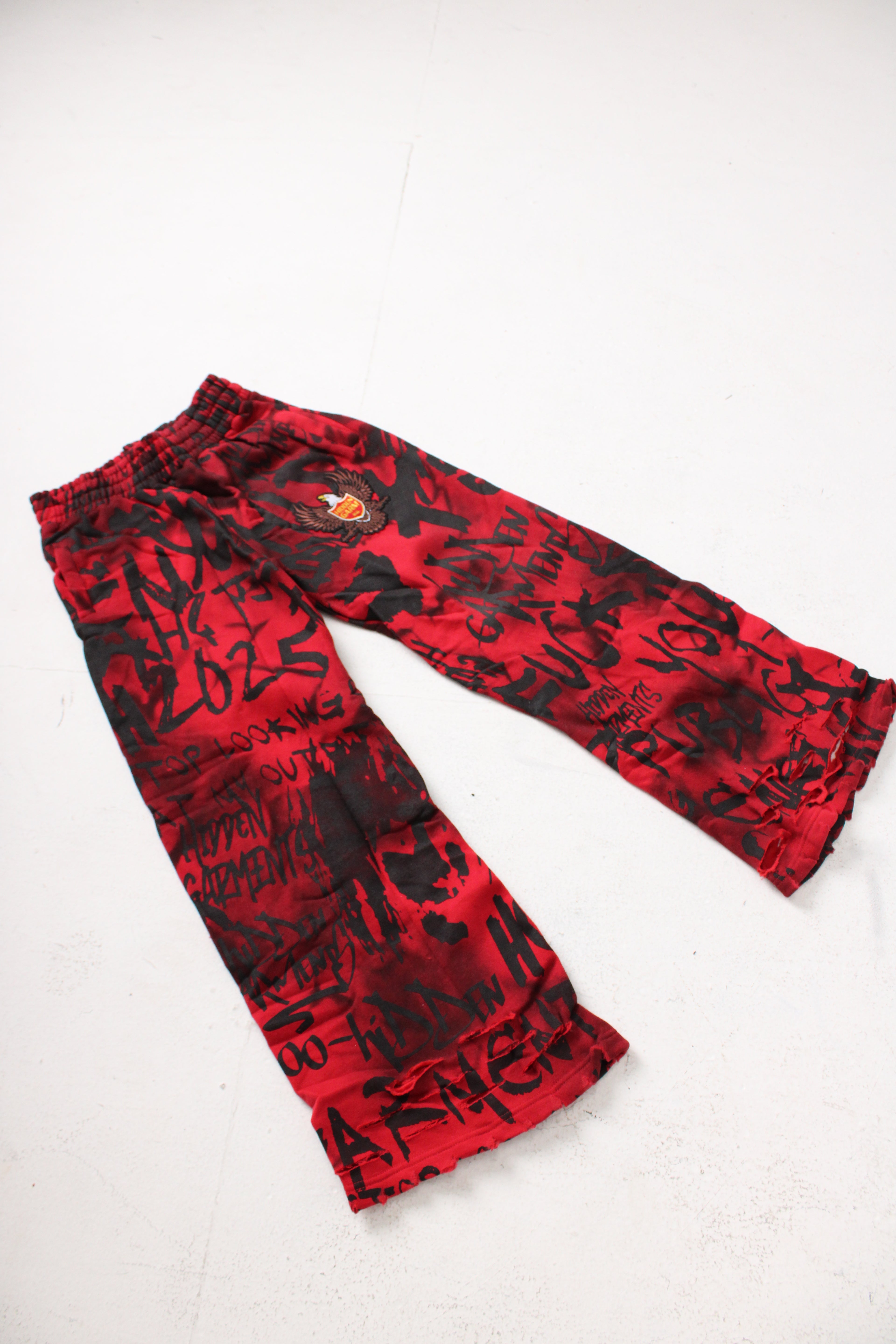 Graffit Baggy Sweats (RED)
